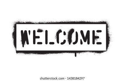 Welcome graffiti Images, Stock Photos & Vectors | Shutterstock