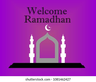 Welcome Ramadan Kareem Greeting Card