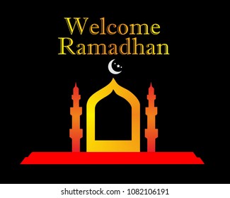 Welcome Ramadhan Kareem Greeting Card