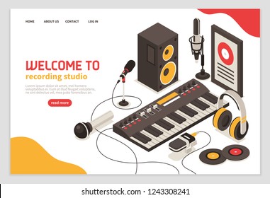 Recording Studio Banner Images Stock Photos Vectors Shutterstock