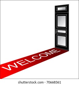 welcome red carpet