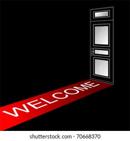 welcome red carpet