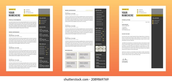 Welcome to the Resume Inventor !
We make every piece of our resume design, such as text, color, photos, design spaces and other related topics, to ensure that you will definitely be selected for a job