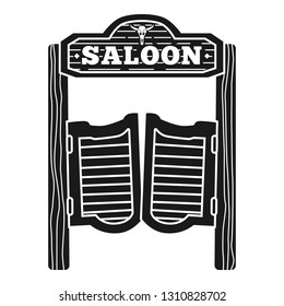 Welcome to saloon icon. Simple illustration of welcome to saloon vector icon for web design isolated on white background