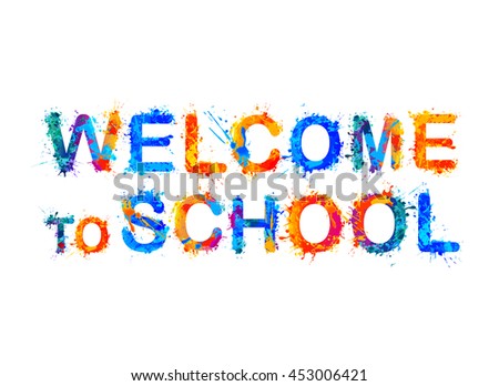 Welcome to school
