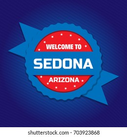 Welcome to Sedona badge