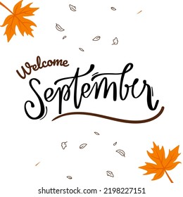 Willkommen bei der Vector Design Illustration im September