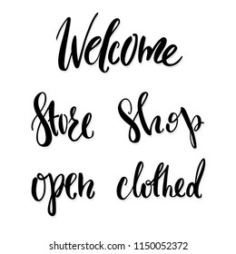 Hand Drawn Vector Lettering Motivating Modern Stock Vector (Royalty ...