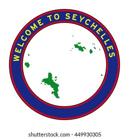 Welcome to Seychelles vector logo
