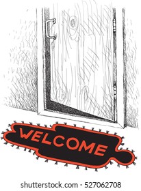 Welcome sign