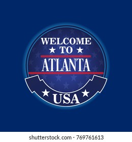 Welcome SIGN, USA City