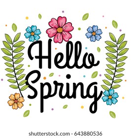 Welcome spring design