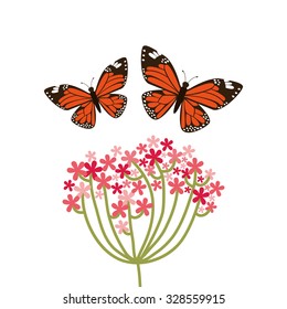 welcome spring design, vector illustration eps10 graphic 
