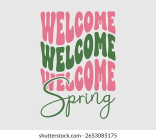 Welcome Spring, Happy Spring Eps design, Spring Eps Cut File, Hoppy t shirt, Bunny and spring Eps, Egg for Kids, Cut File Cricut