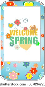 Welcome Spring Holiday Card