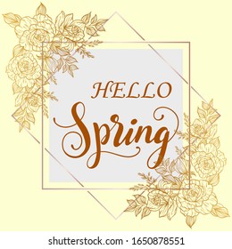 Welcome spring season. We love spring, a time when everything around is blooming.