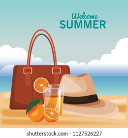 Welcome summer cartoons