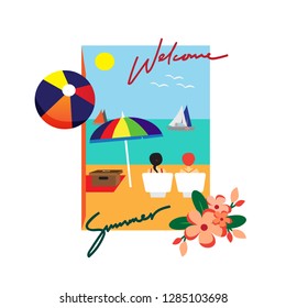 Welcome Summer Poster