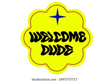welcome summer typography card illustration
