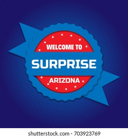 Welcome to Surprise badge
