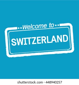 Welcome to SWITZERLAND illustration design