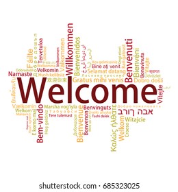 381 Welcome many languages Images, Stock Photos & Vectors | Shutterstock