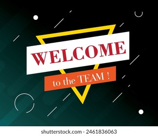 welcome to the team banner for opening vacancy