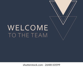Welcome to the team card, banner 