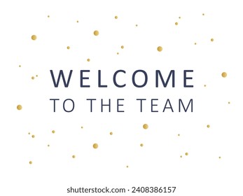 Welcome to the team card, minimalist