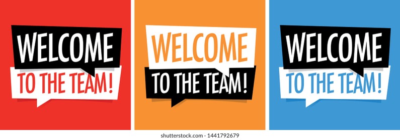 Team Welcome Images, Stock Photos & Vectors | Shutterstock