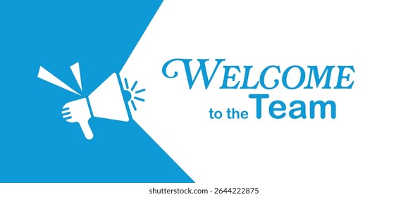 welcome to the team text information sign