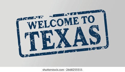 Welcome to texas text graphic element Illustration template design