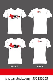 Welcome Texas t-shirt vector design