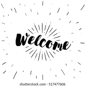 Welcome Poster Images, Stock Photos & Vectors | Shutterstock