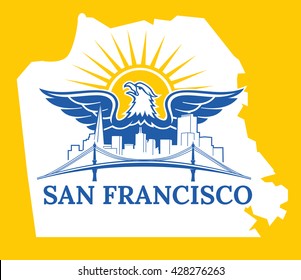 Welcome to USA. San Francisco City. California