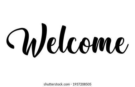 Welcome Vector And Clip Art