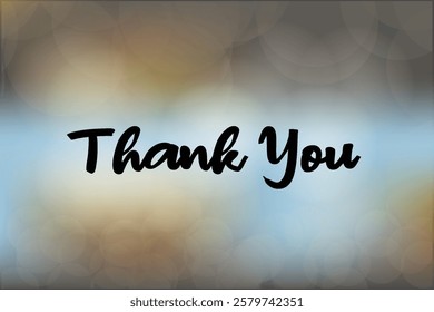 Welcome vector lettering on blurred lights vector illustration design background