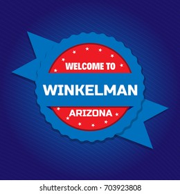 Welcome to Winkelman badge