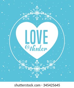 welcome winter design, vector illustration eps10 graphic 