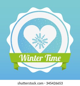 welcome winter design, vector illustration eps10 graphic 