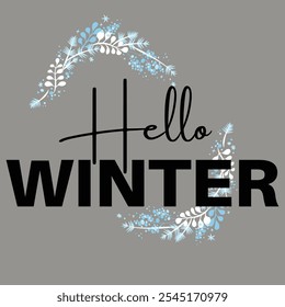 welcome winter vectors illustrations design vector