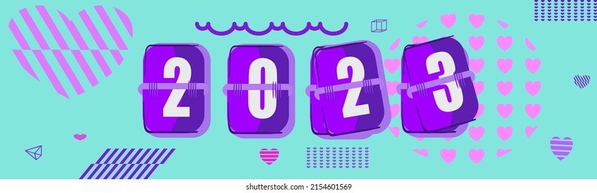 Welcome the year 2023 Sticker
