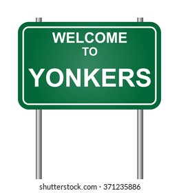 Welcome to Yonkers, green signal vector