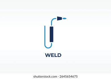 WELD vector, icon or logo sign isolated symbol illustration