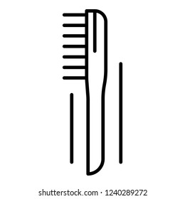 Welder brush icon. Outline welder brush vector icon for web design isolated on white background