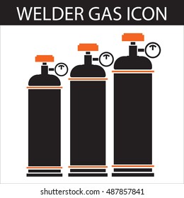 Welder gas icon