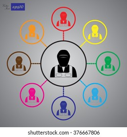 Welder  icon
