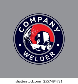 welder logo , welding logo vector