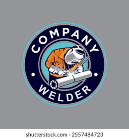 welder logo , welding logo vector