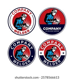 welder logo , welding logo vector